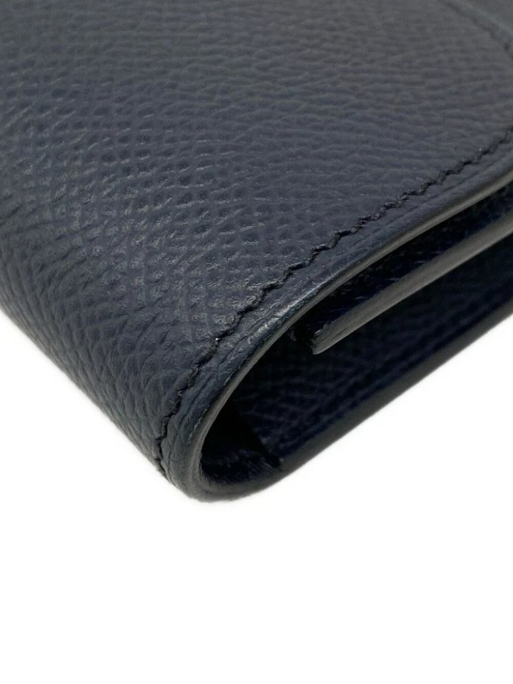 HERMES Constance Slim Blue Indigo Veau Epsom B Other Style Wallet - Picture 8 of 13